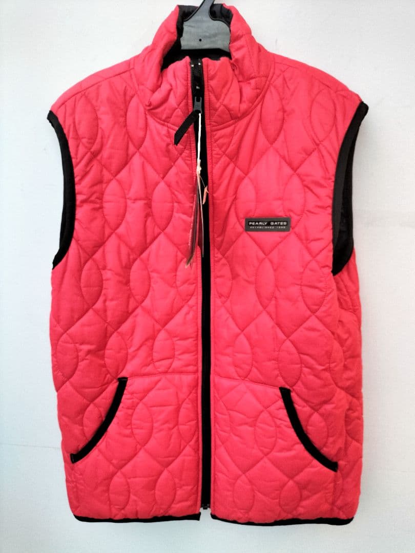 新品未使用品デッドストック　パーリーゲイツ　ダウンベスト　リバーシブル
