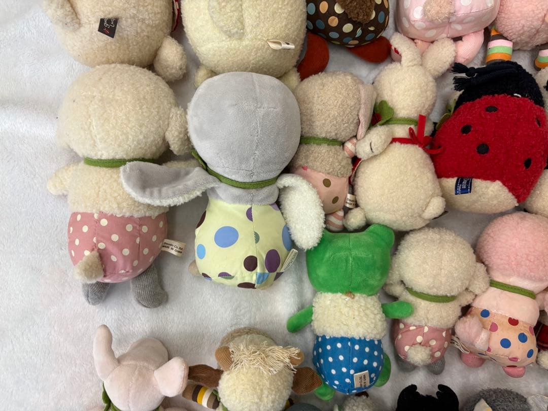 good luck 童心　ぬいぐるみ　大小合わせて４５体まとめ売り　used