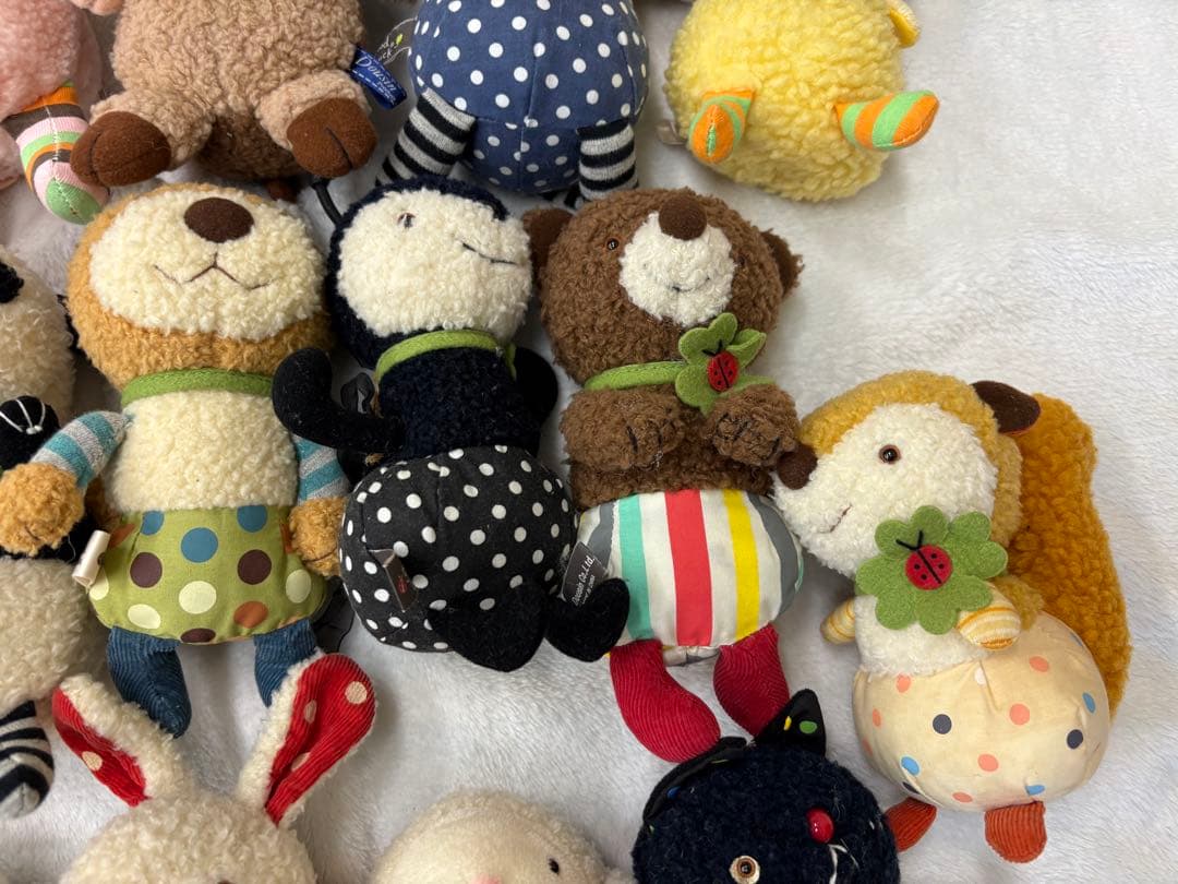good luck 童心　ぬいぐるみ　大小合わせて４５体まとめ売り　used