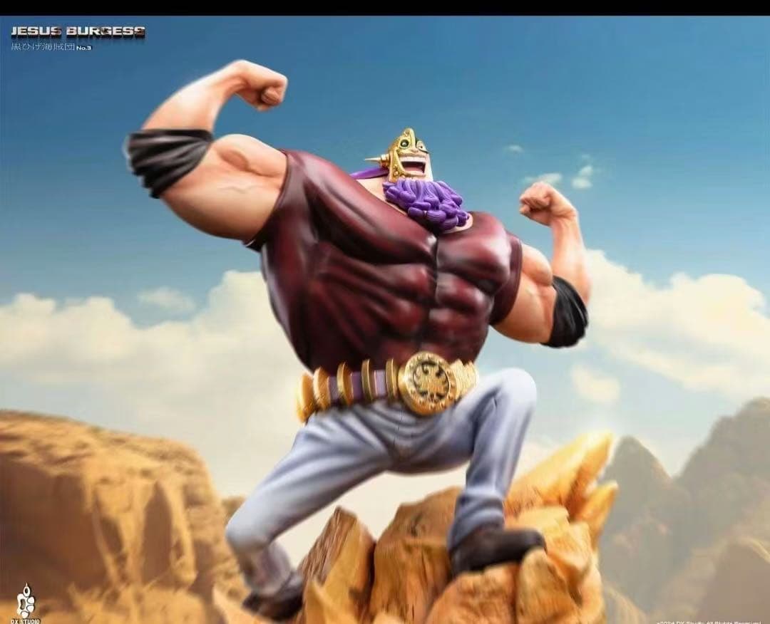 ワンピース ジーザスバージェス ガレージキット ガレキ スタチュー①⑤