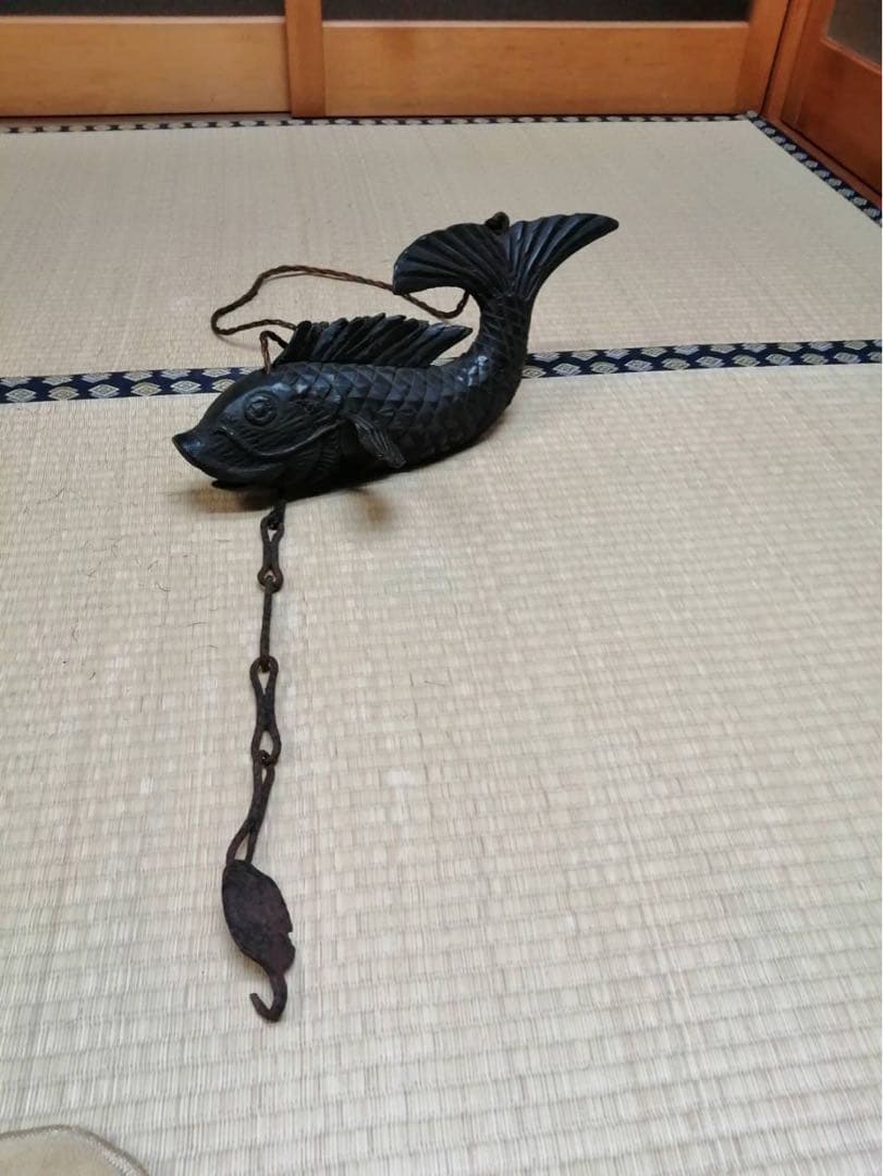 自在鉤、鯉自在鉤【100年前の自在鉤】