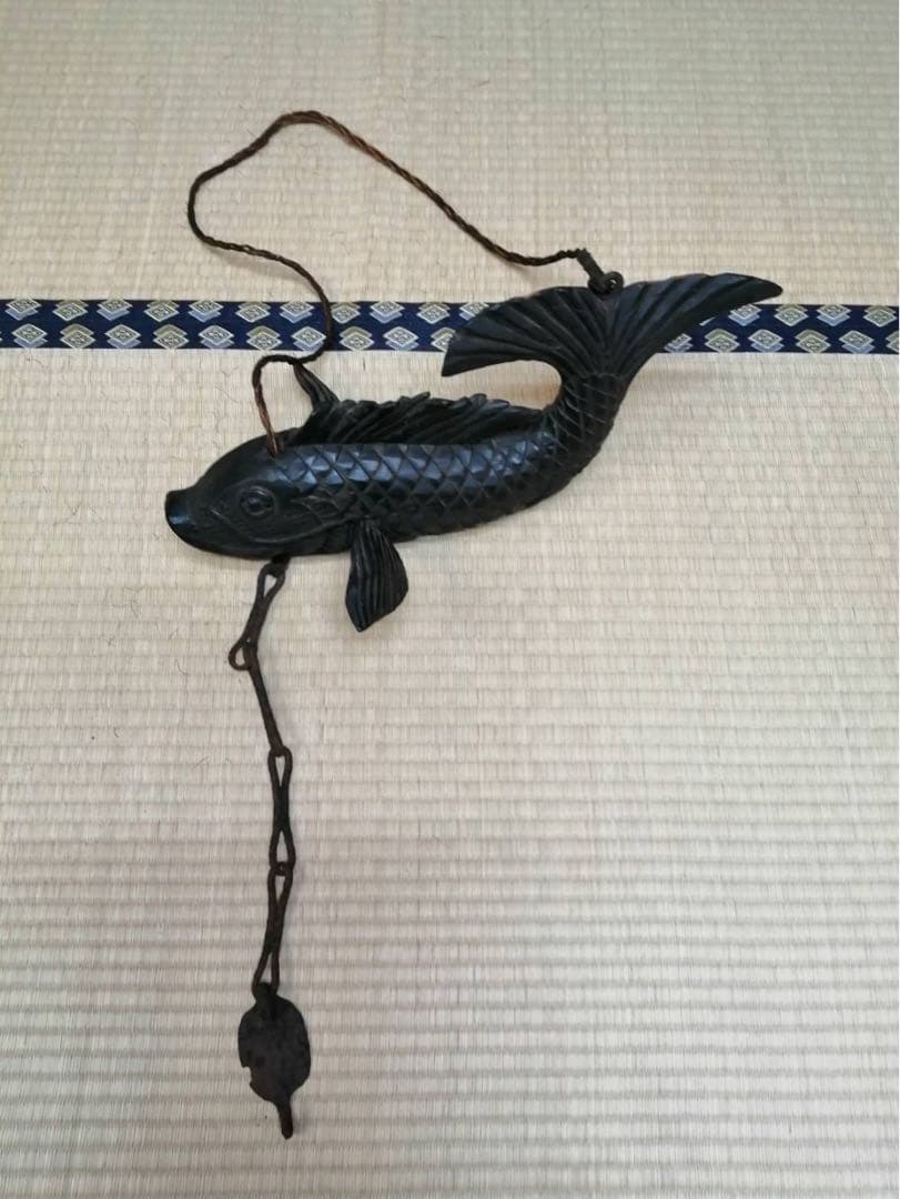 自在鉤、鯉自在鉤【100年前の自在鉤】