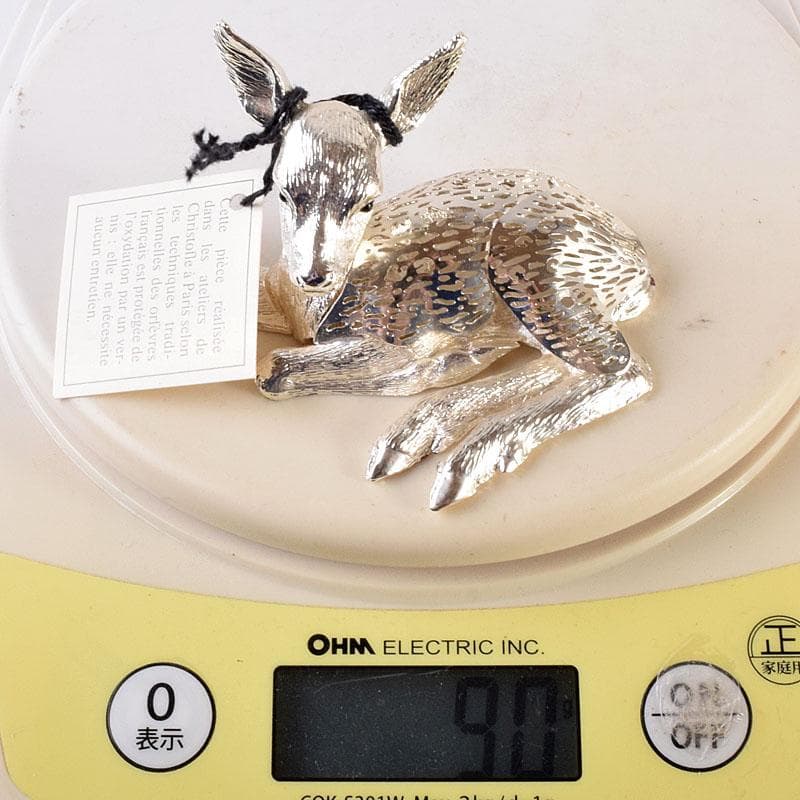 CHRISTOFLE　クリストフル　リュミエールダルジャン　鹿　M　R7905