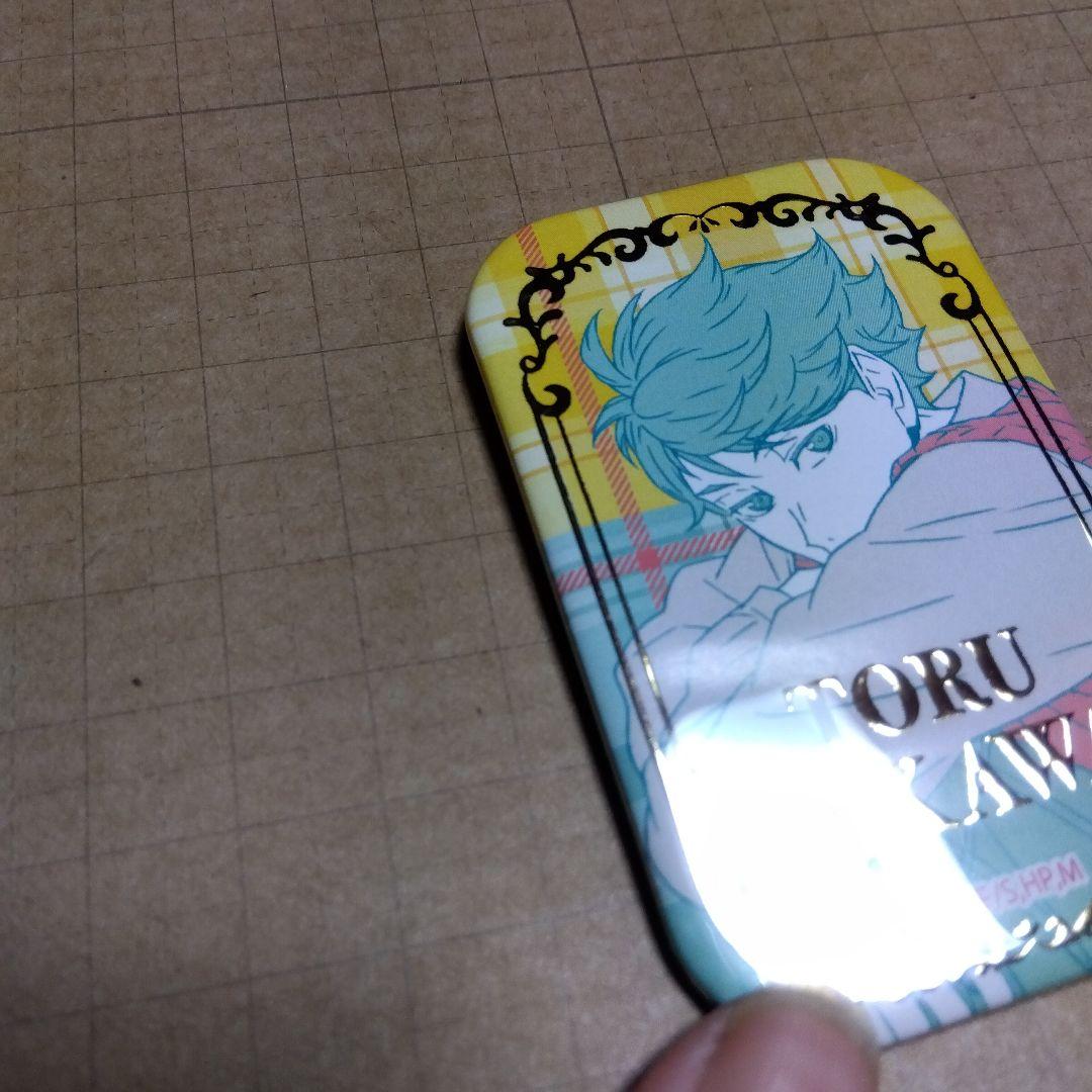 ハイキュー　セブンネット限定　スクエア缶バッジ　及川。