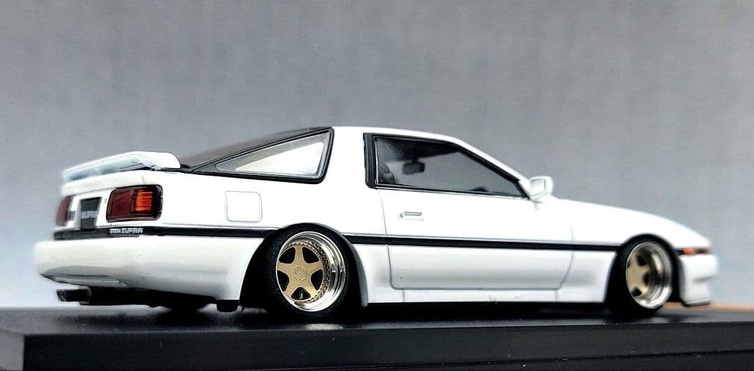 1/43　トヨタ　スープラ改 A70　OZフッツーラ　アルミ製　深リム
