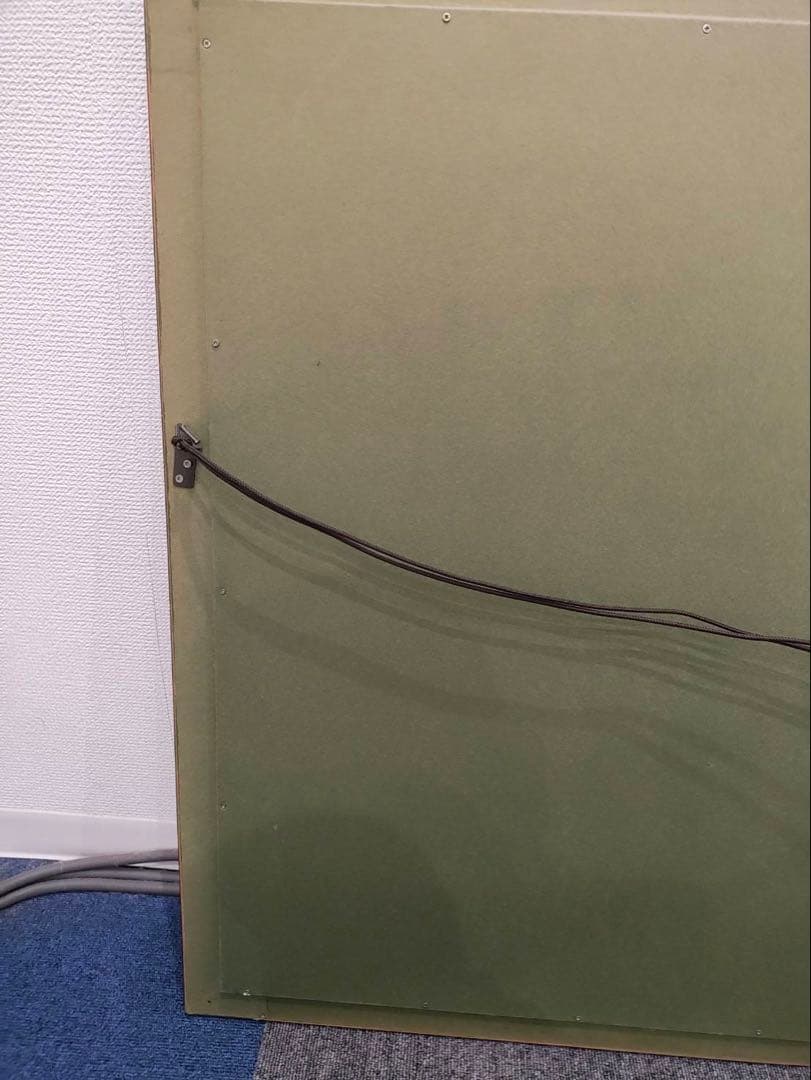 ペルシャ絨毯　手織り絵画絨毯　鑑定書付き　フレーム付き