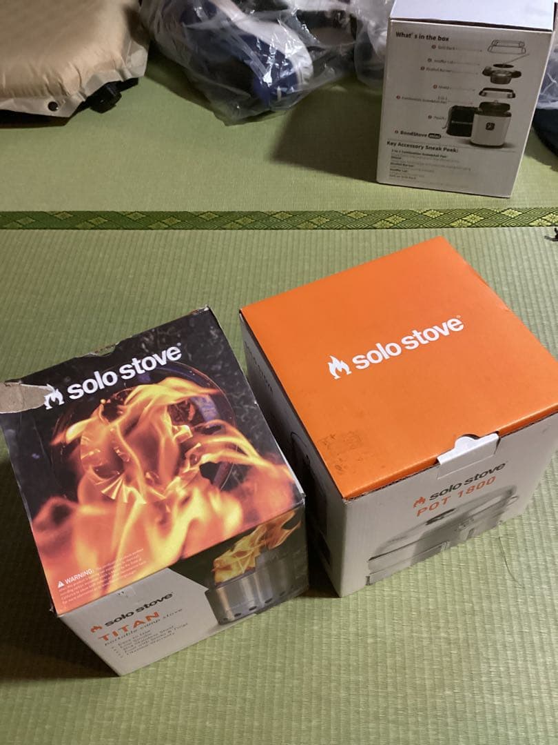 ソロストーブ TITAN + POT 1800 未使用