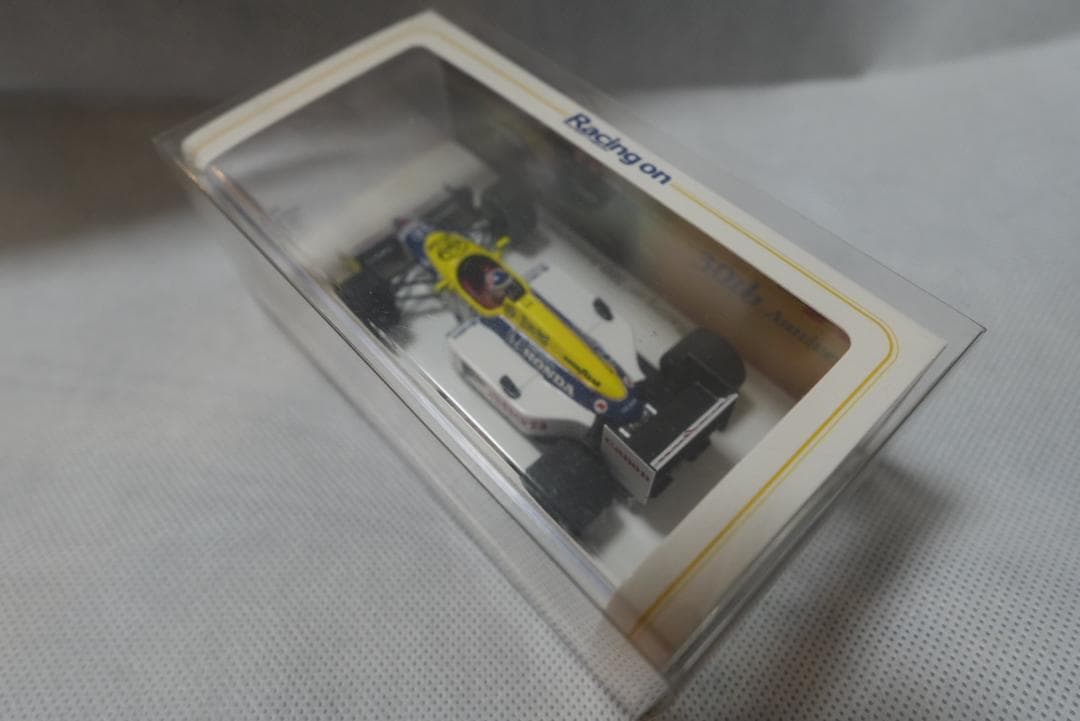 レーシングオン スパーク 1/43 ウィリアムズホンダ FW11 N.マンセル