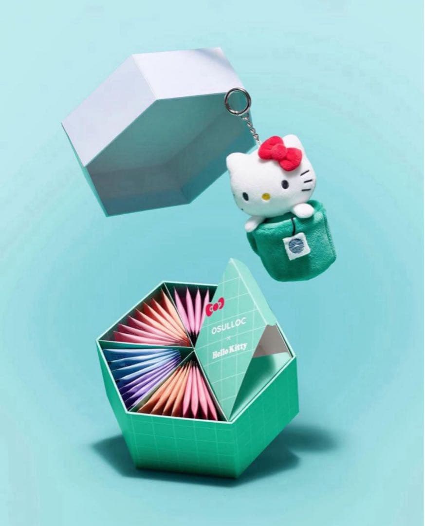 韓国オソルロク　ハローキティ　ティータイムエディション　キティキーリング