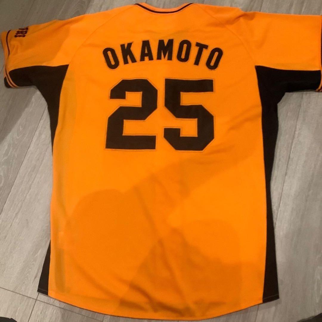 読売ジャイアンツ　岡本和真　橙魂ユニフォーム　Oサイズ　未使用