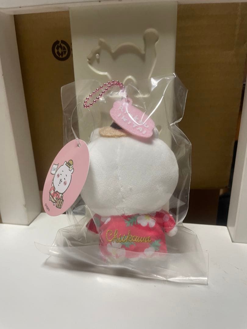 ちいかわ観光 旅行行きたいぬいぐるみS ちいかわハチワレ 2点セット