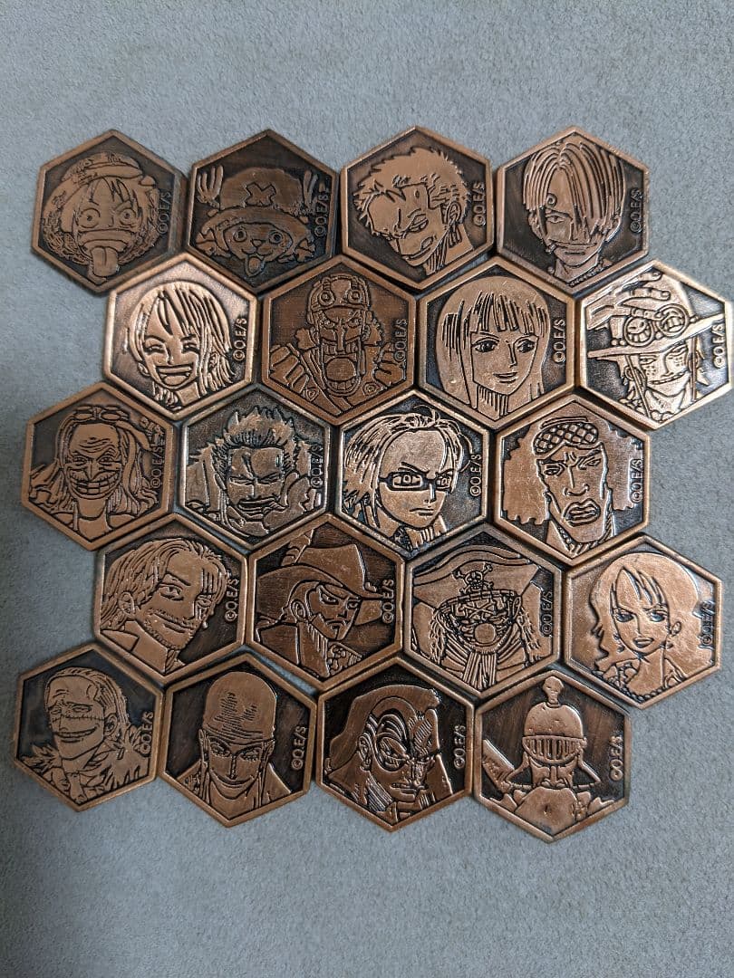 【超希少品】ONE PIECE キャラクター硬貨