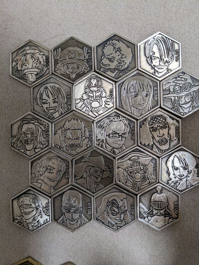 【超希少品】ONE PIECE キャラクター硬貨