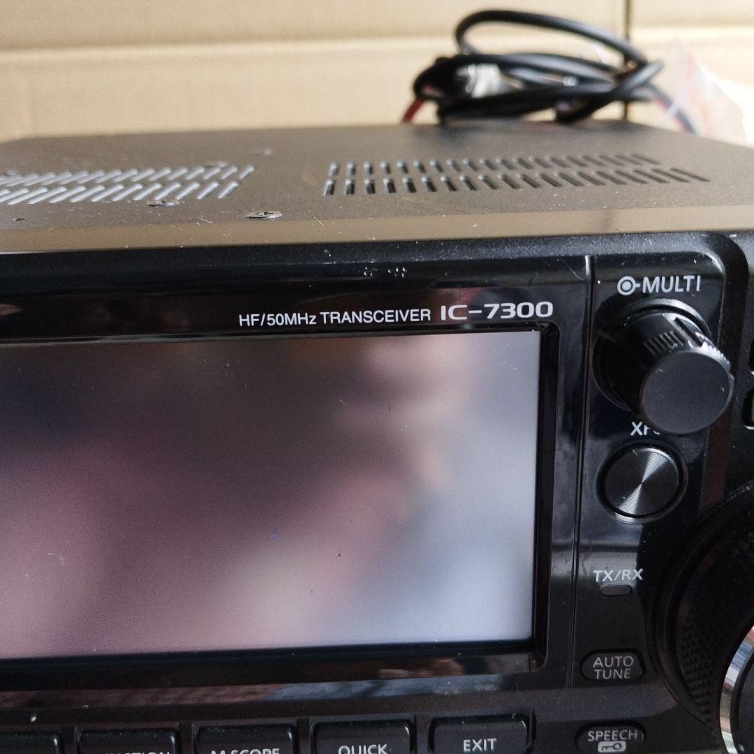 icom HF/50MHz トランシーバー IC-7300M＆マイク 分配器
