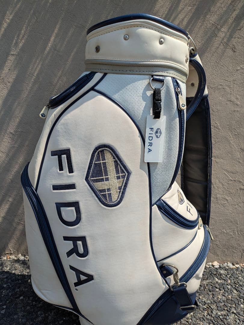 フィドラ大型キャディバッグ中古メンズFIDRAゴルフクラブバッグオシャレ