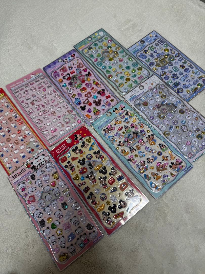 匿名配送 正規品 プチドロップステッカー ボンボン ディズニー ミッキー