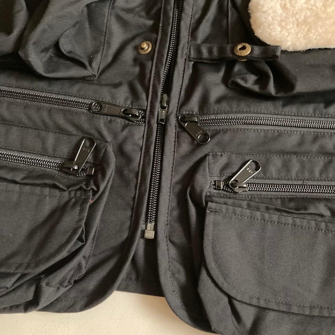 columbia コロンビア フィッシングベスト 黒