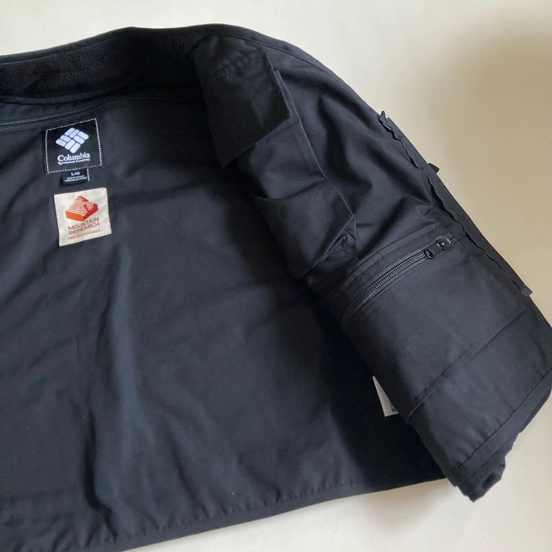 columbia コロンビア フィッシングベスト 黒