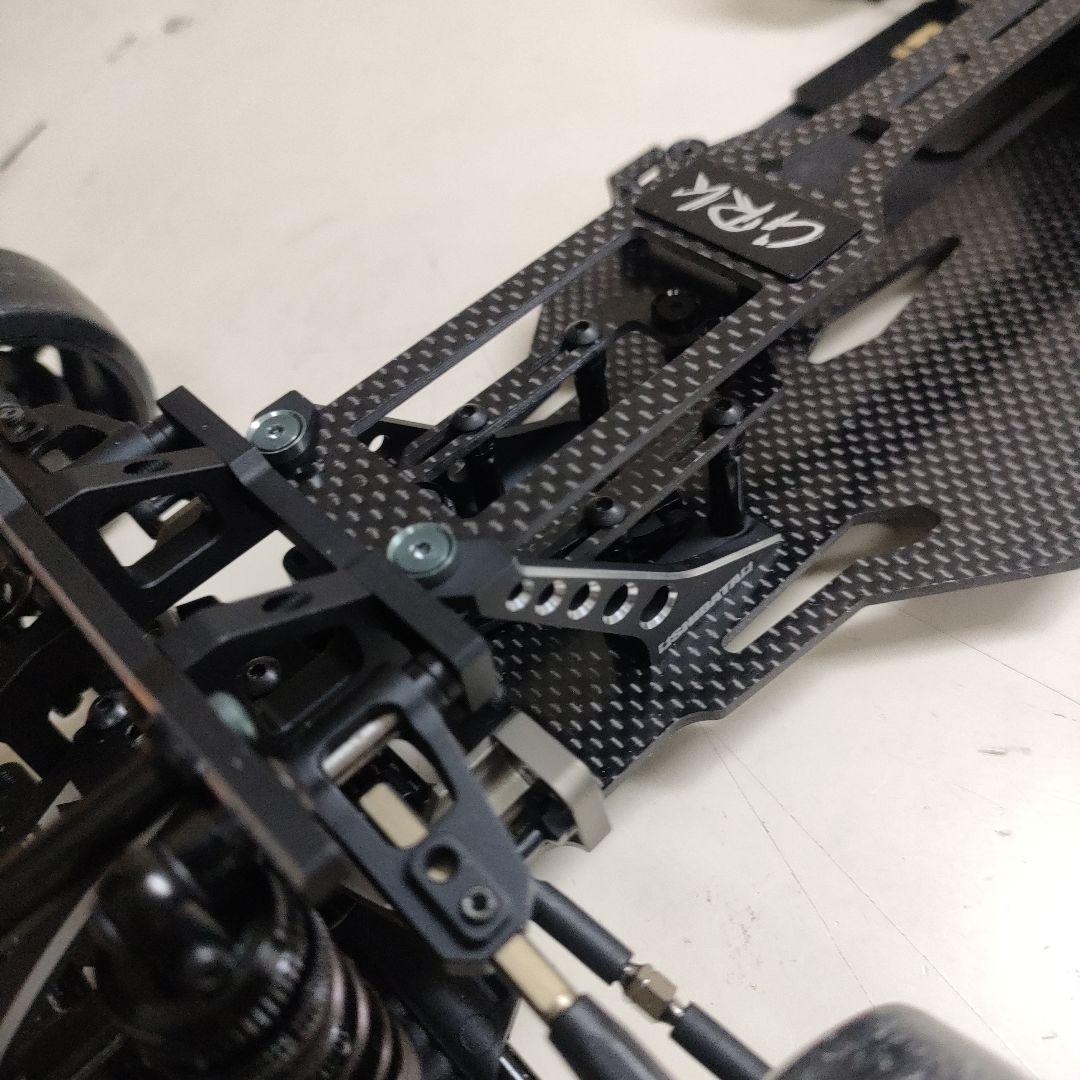 【走行少】シバタ GRK5ドリフトシャーシ、オプション多数装備、部品多数付き