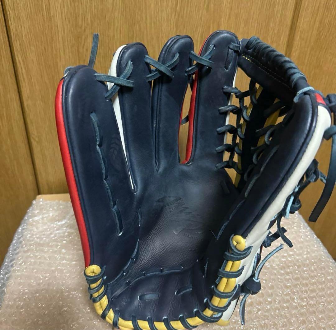 軟式レザーグローブ 多色デザイン