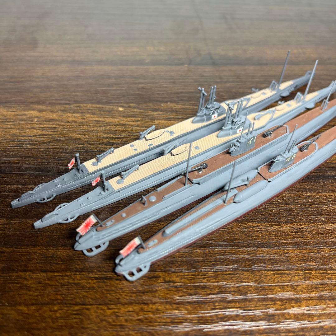 1/700 日本海軍　潜水母艦　平安丸　潜水艦　伊1・6・56・60