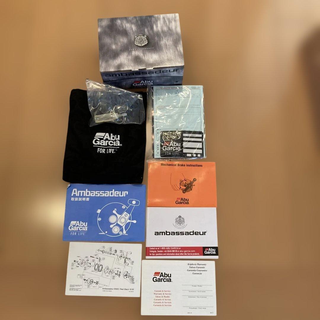 【未使用】Abu Garcia Ambassadeur6500C 両軸リール