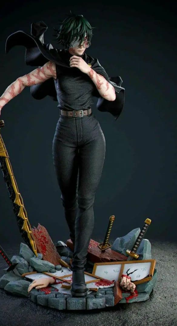 みどりページ 呪術廻戦 禪院・真希フィギュア ガレージキット