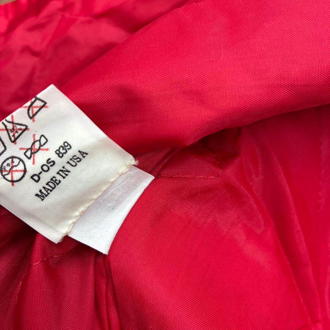 90's CHICAGO BULLS USA製　ジャケット　赤黒　M た30