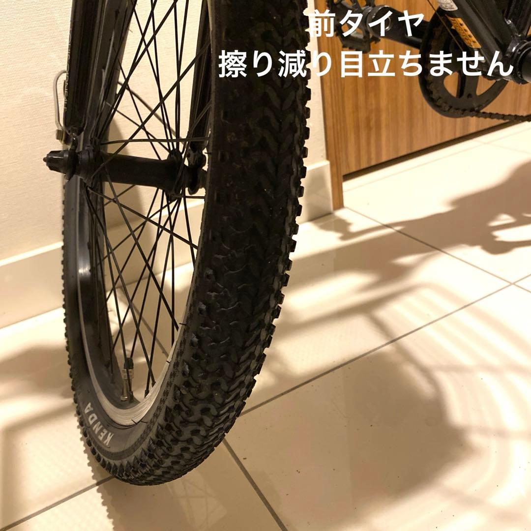 【送料込・匿名配送】ルイガノ J20 20インチ　前カゴ、泥除け、鍵付き