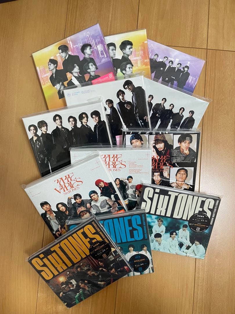 【1月31日まで販売中】SixTONES アルバム・シングル　全セット