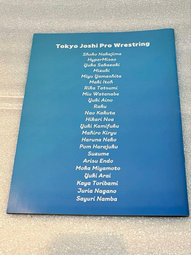 東京女子プロレス SSP22 VIP席特典 全選手直筆サイン入り tjpw