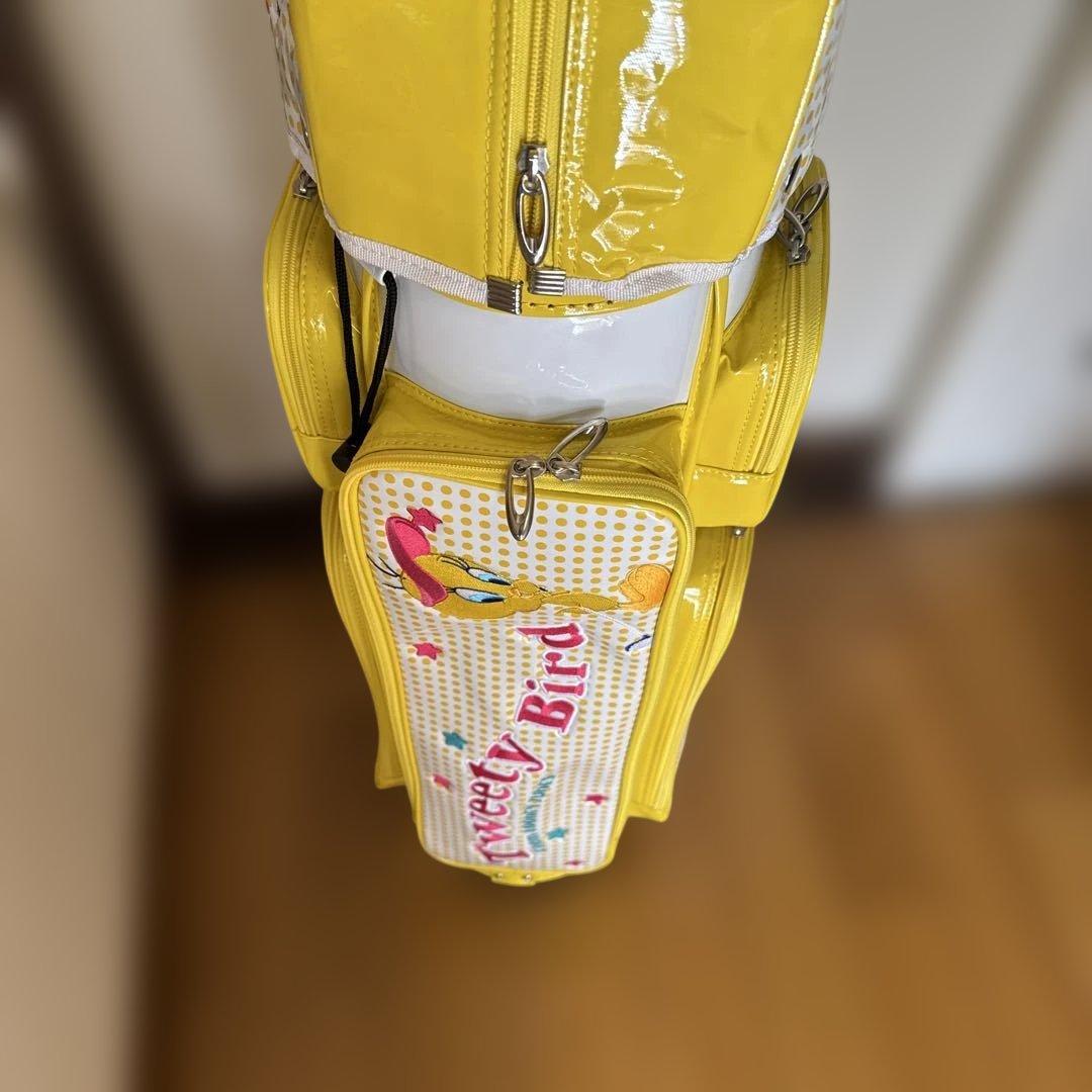 ルーニーチューンズ　キャディバッグ　レディースクラブセット付き