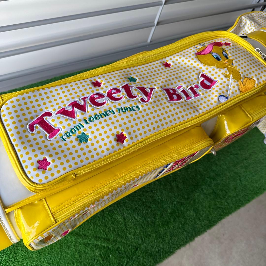 ルーニーチューンズ　キャディバッグ　レディースクラブセット付き
