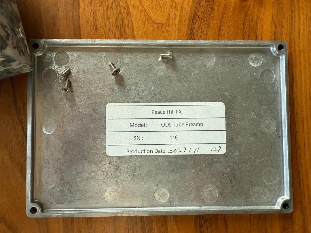 ギター Peace Hill FX ODS TUBE PREAMP