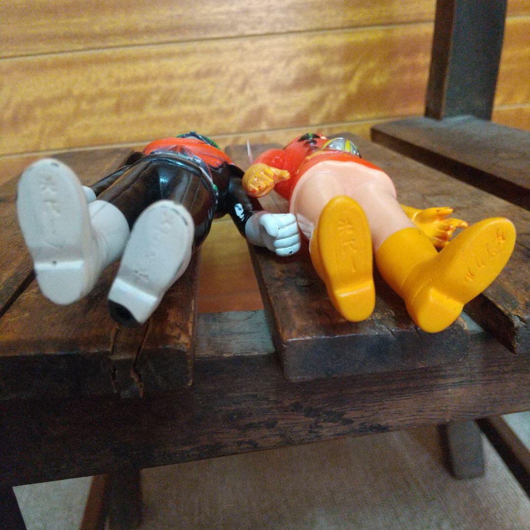 【貴重当時物】仮面ライダーストロンガー　タックル　ソフビ