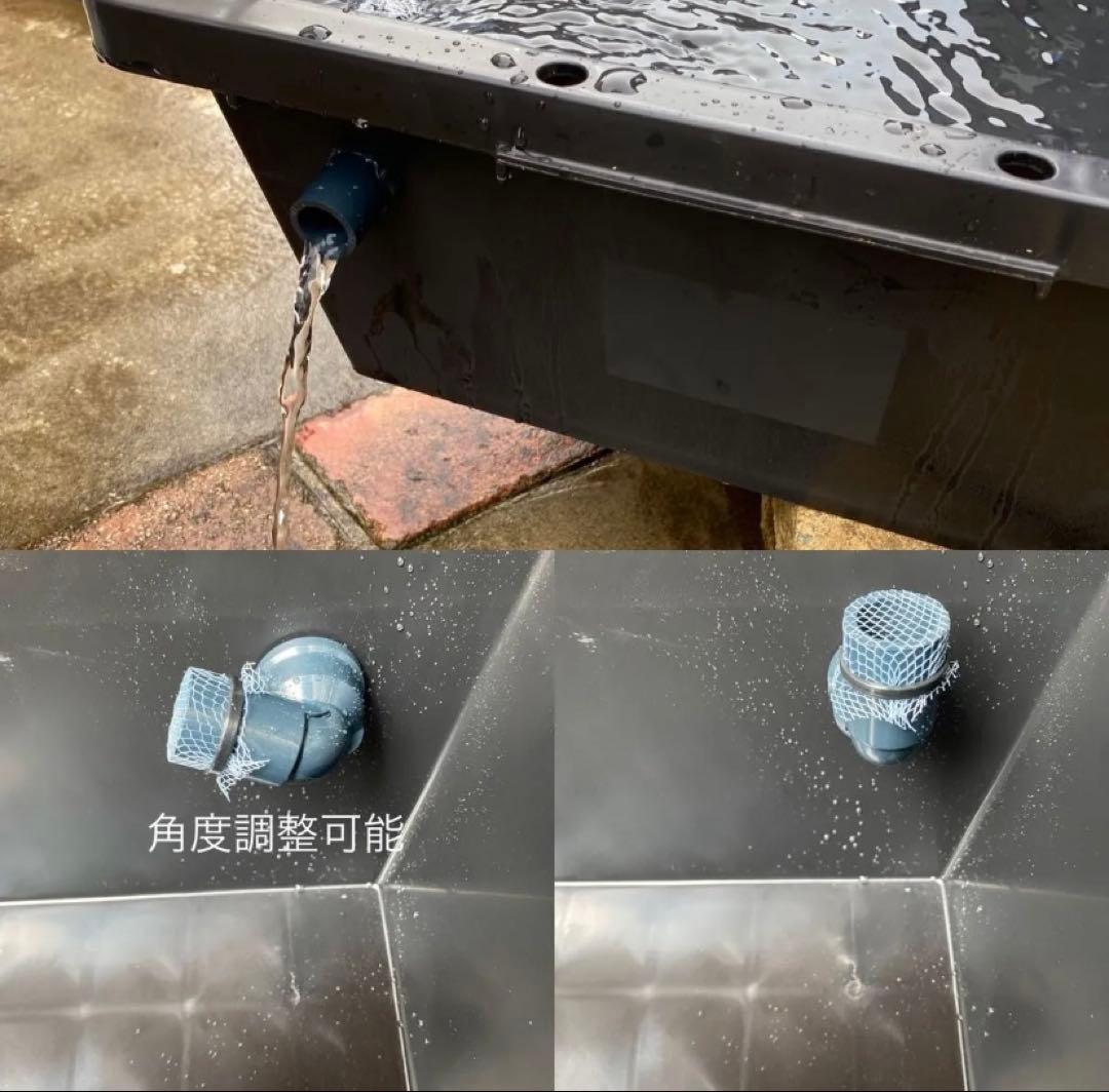 《木枠カバー Bタイプ 85L》 ビオトープ用　トロ船約85L付き　メダカ飼育