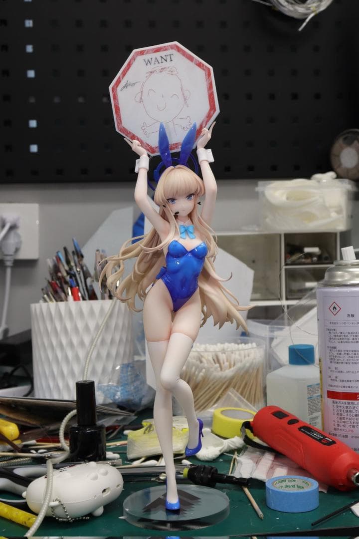 ブルーアーカイブ トキ フィギュア ガレージキット 塗装済み完成品