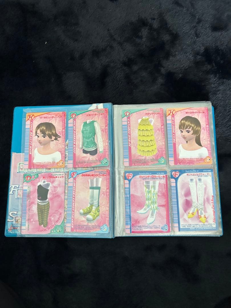 オシャレ魔女　ラブandベリー　カードコレクション　ファイルごと