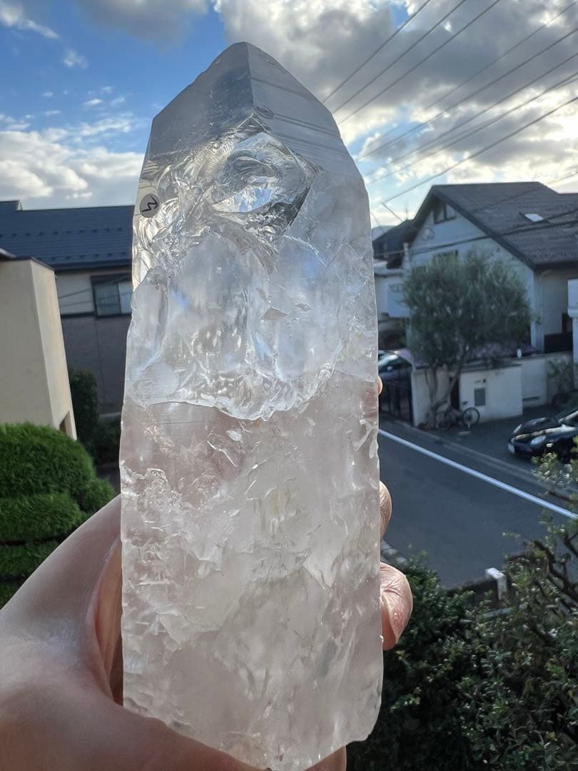 超希少！ライトニングクォーツ(セーラデカブラル産)大型レムリアンシード！！