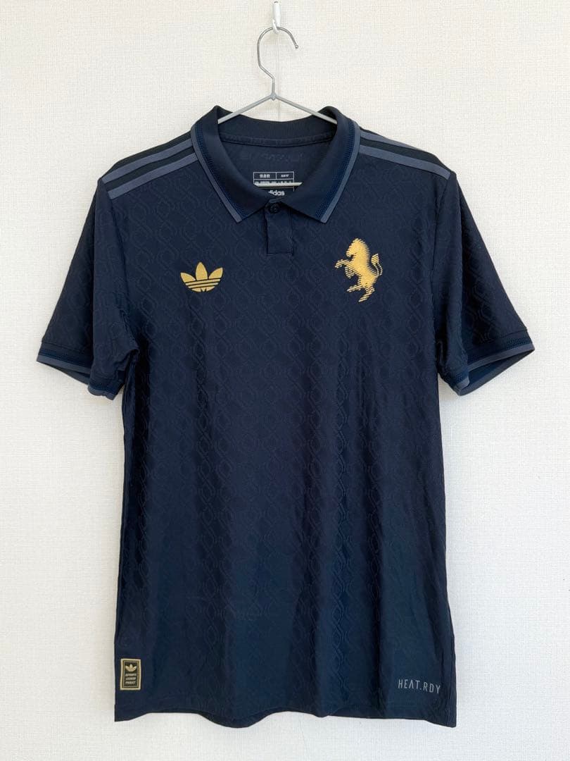 adidas JUVENTUS ネイビー シャツ SLIM FIT