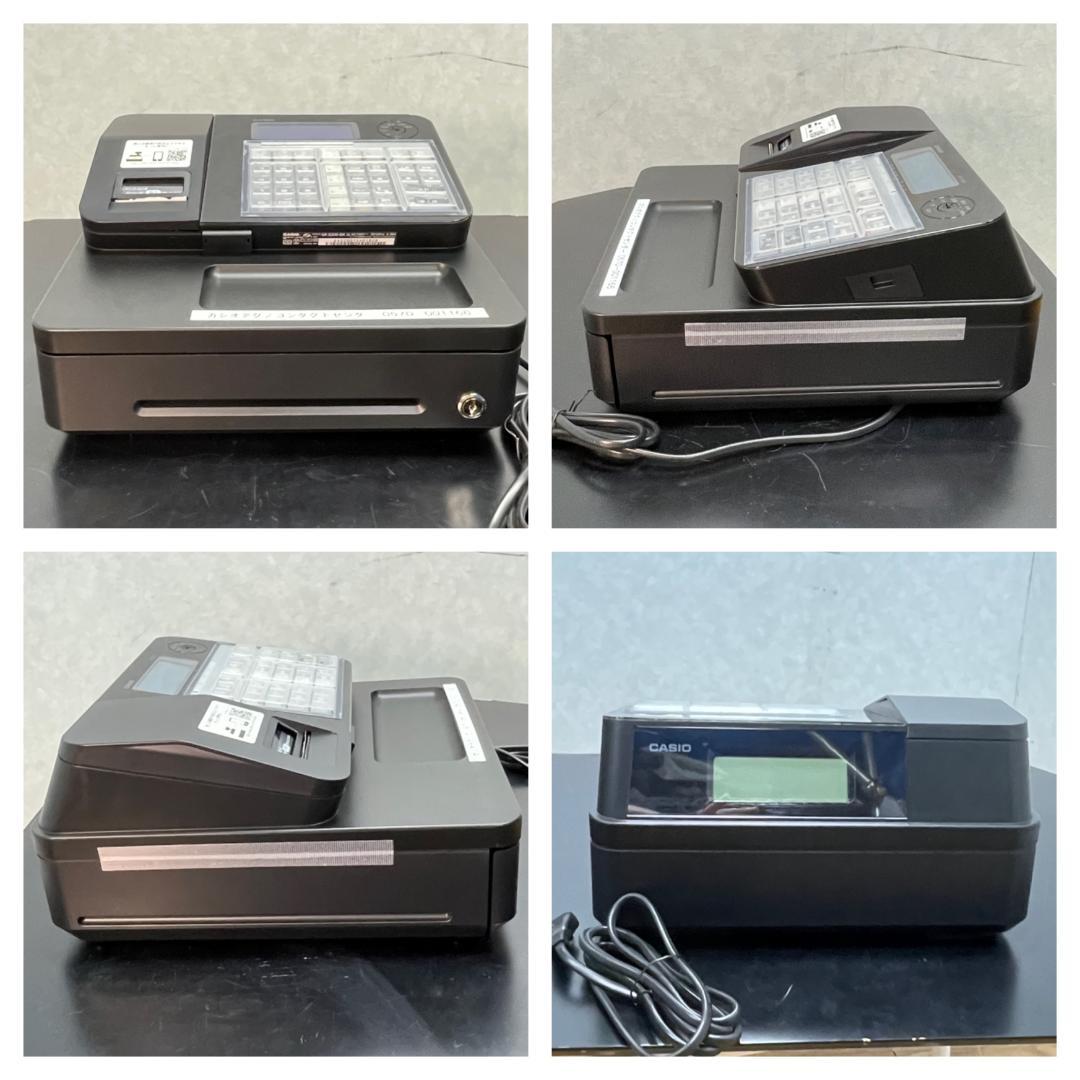 Y♢517 カシオ レジスター SR-S200-BK　ほぼ未使用！