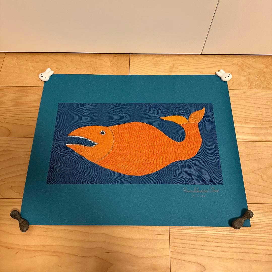 Tara Books 水の生きもの 金のくじら ヌキテパ