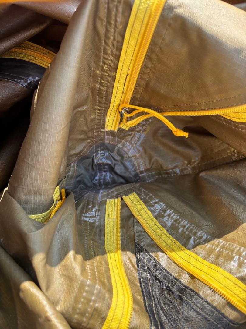 ニーモ　ヘキサ6p ポール2本　二股ポール部品1つ