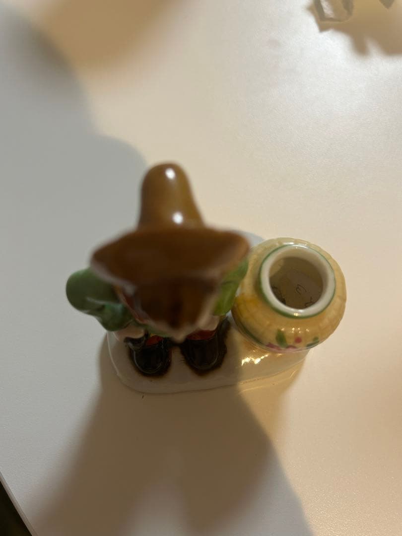 値下げ！！【超貴重　オキュパイドジャパン/営業用サンプル品】　少年と花瓶の置物