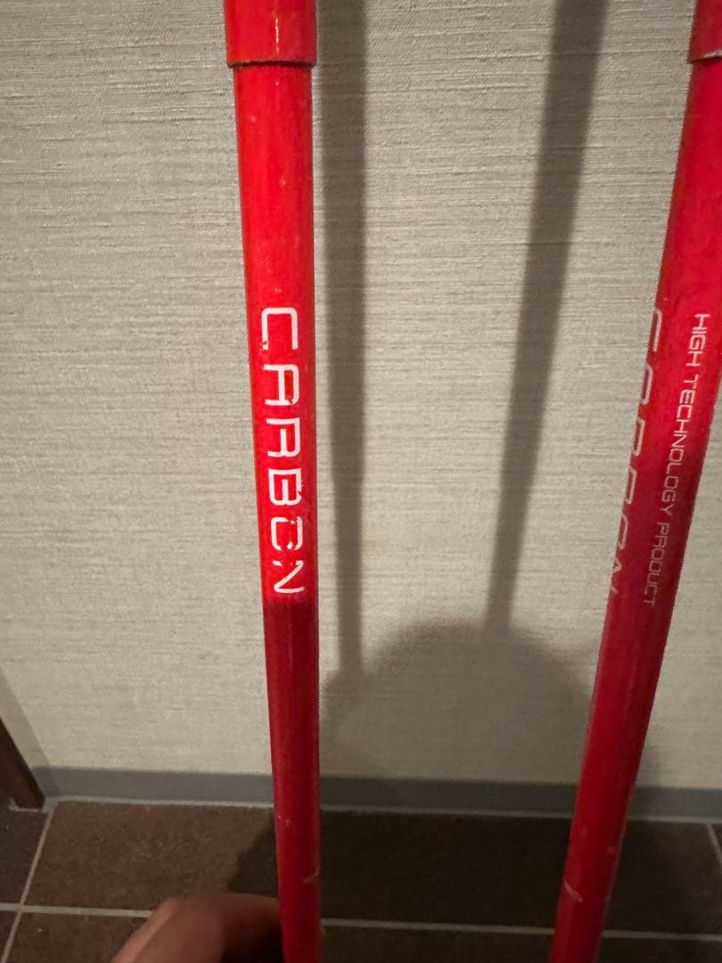 Leki カーボン製スキー用ストック 120cm