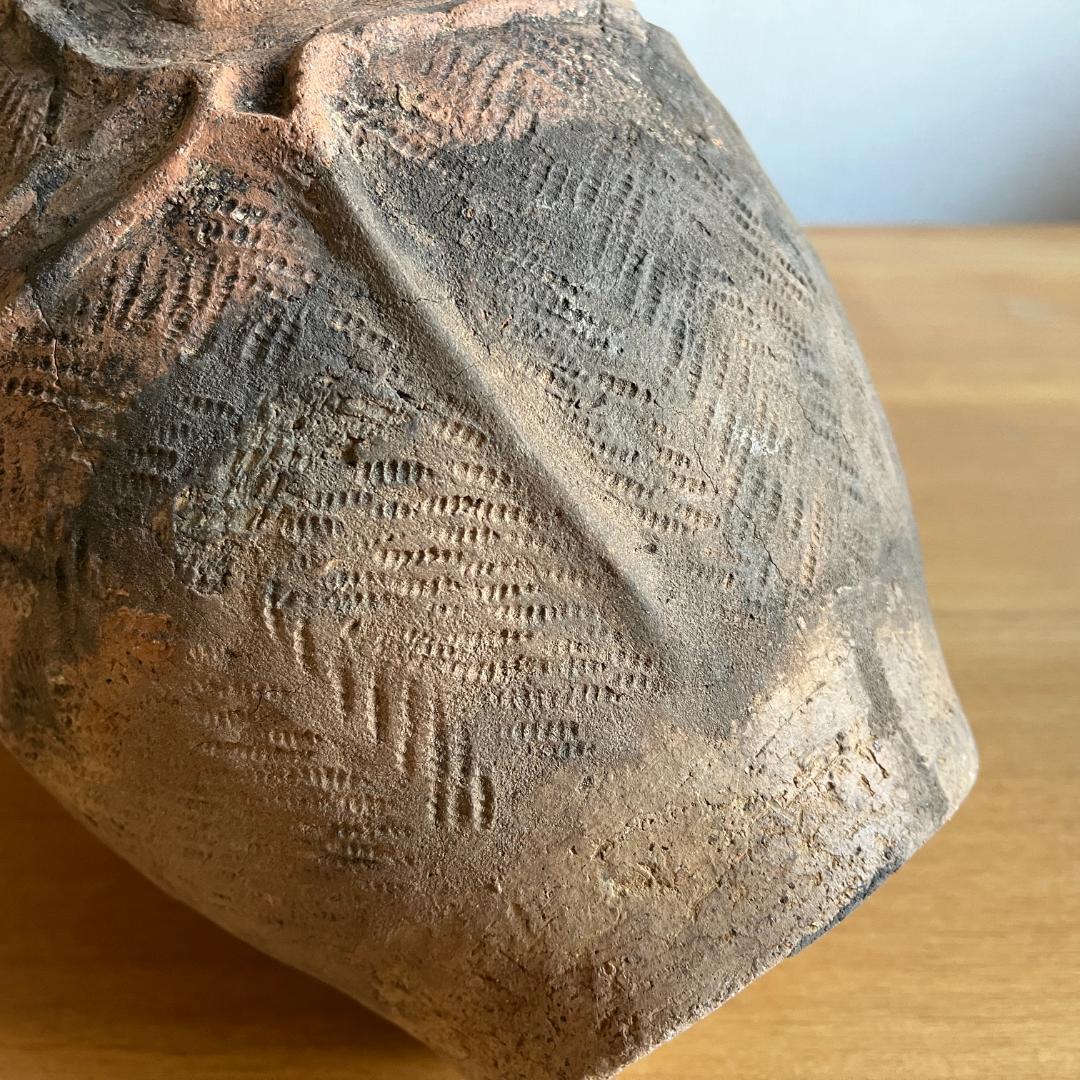 縄文土器 加曾利E式 深鉢形 高32cm 茨城つくば出土伝