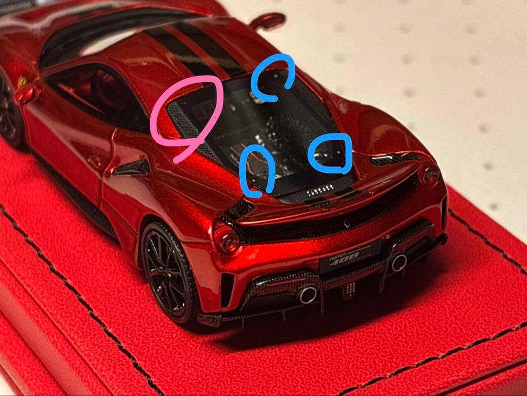 Rotating Wheel 1/64 フェラーリ 488ピスタ