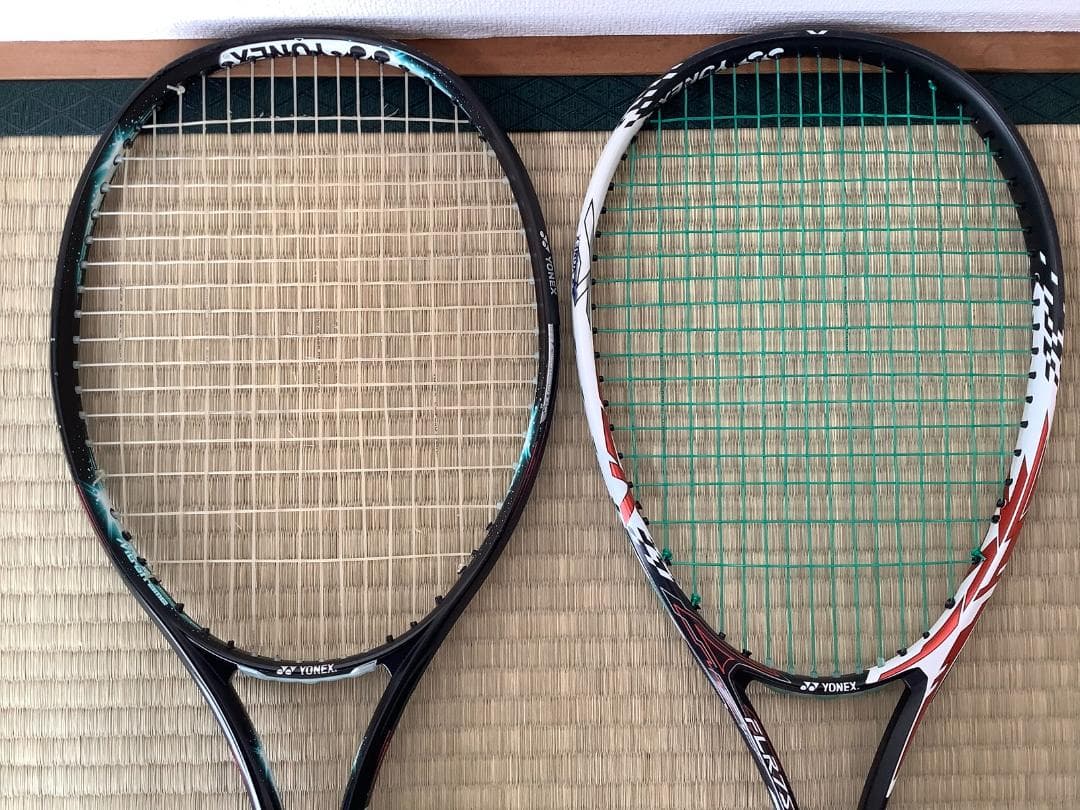 軟式テニス　ヨネックスジオブレイク50VS・Fレーザー７S　ボール12個