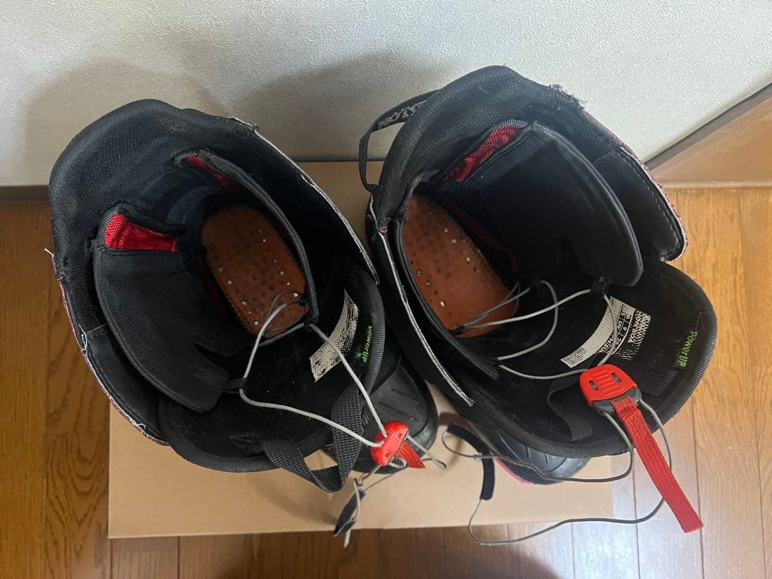 BURTON ION BOA バートンアイオンボアブラック/レッド スノボブーツ