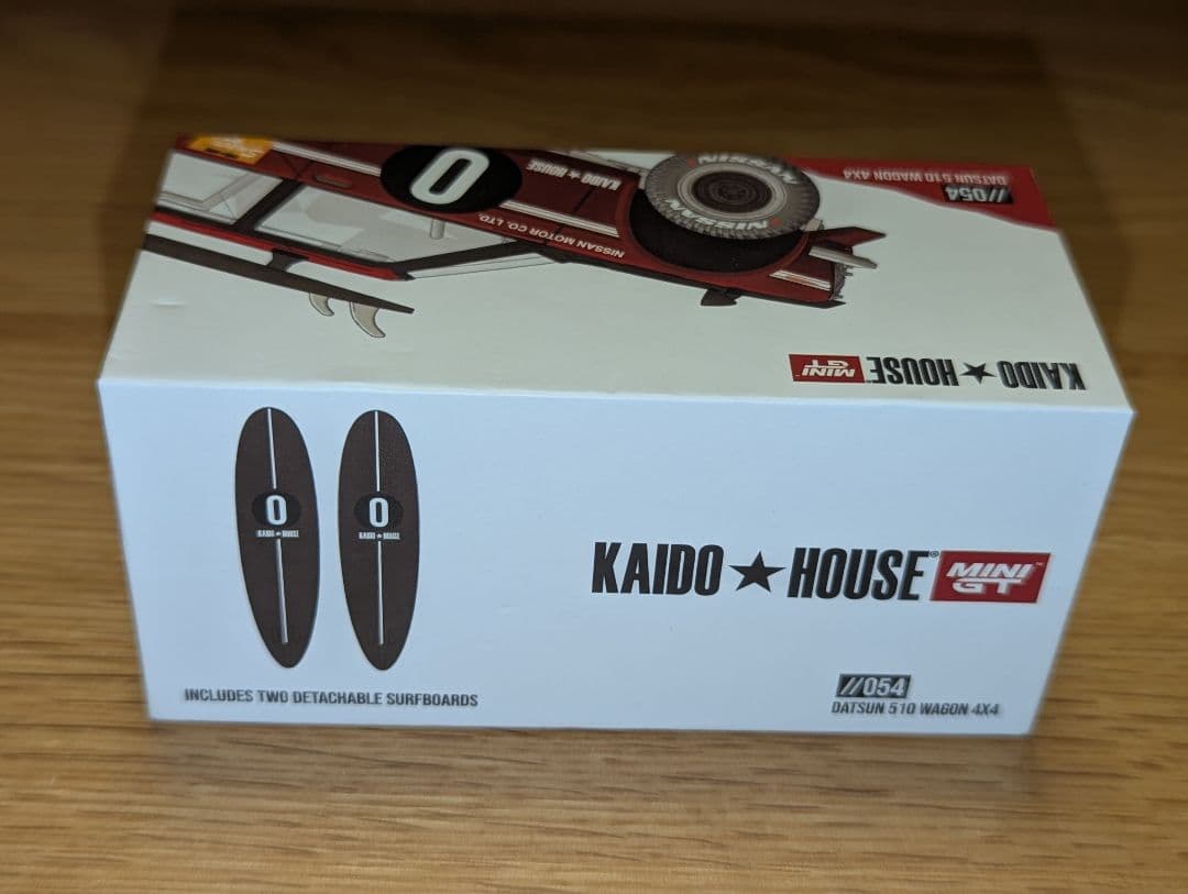 MINIGT 街道ハウス　DATSUN KAIDO 510 WAGON　チェイス